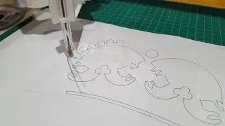 Test run with pen attachment
