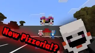 Exploring the New Pizzeria?! (Minecraft FNAF 2 RP)