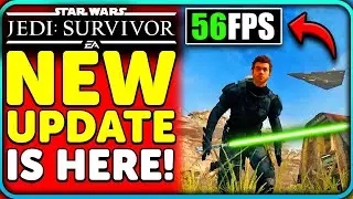 Star Wars Jedi Survivor JUST got a NEW Update for performance on PC!