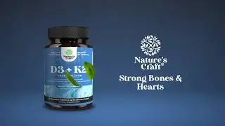 Nature's Craft, D3 +K2, Cherry, 60 Chewable Tablets