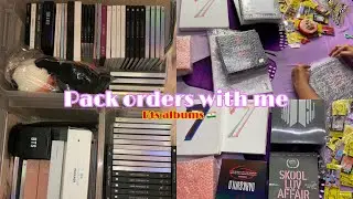 Pack BTS album with me ! 🇮🇳How to pack albums for small business | K-pop Bts album packing india