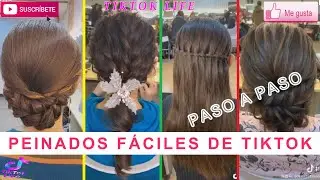 PEINADOS FACILES DE TIKTOK / #HAIRSTYLETUTORIALS 👩👩‍🦰👧 👩‍🦱