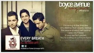 Boyce Avenue - Every Breath (Official Song & Lyrics) on iTunes