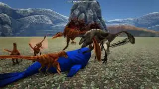 Saurians Evolved Primordial: DAKOTARAPTOR behaviour