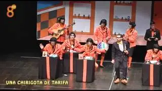 Carnaval Arahal 2014. Una Chirigota de Tarifa.