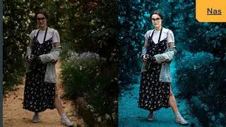 How To Make A Simple Photo To A  Gorgeous Look | Snapseed Dark Blue Edit