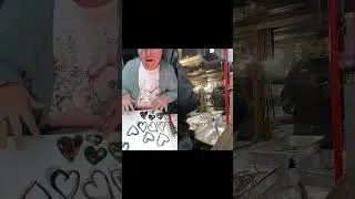 Glass pulling & glass heart building