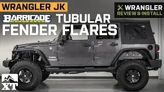 Jeep Wrangler JK Barricade Tubular Fender Flares (2007-2018) Review & Install