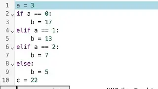 Python If/Elif/Else Example