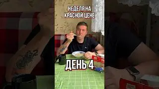 Выживание на Красная Цена. День 4🔥 #краснаяцена #обзореды #пятерочка