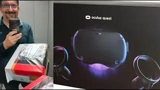 Anziché unboxing di Meta Quest 3 Packaging Oculus Quest 1