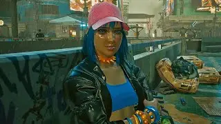Cyberpunk 2077 - Blue Moon faces her Stalker (All Options + Bugs)