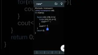 simple triangle star using for nested loop in c++ for beginners 