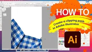 How to make an image clipping path or outline in Adobe® Illustrator®