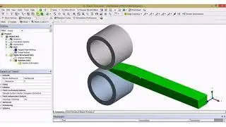 TUTORIAL 2  Solving metal rolling problem in ANSYS Workbench - Part 1