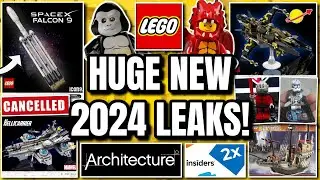 50+ NEW LEGO LEAKS! (Icons, Harry Potter, Marvel & MORE!)