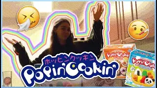 Girl with Fever makes Japanese candy kits | Lets make Popin' Cookin'