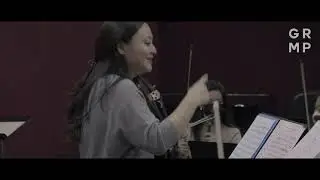 11.17 연주를 위한 첫 리허설현장. 비올리스트 이한나와 챔버오케스트라