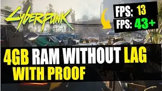 Cyberpunk 2077 low end pc 4GB ram no graphics card | how to play Cyberpunk 2077 Without lag GTX 1060