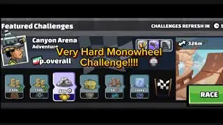 [HCR2] Featured Challenge: Very hard Monowheel Challenge?!