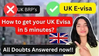 Convert UK BRP to E-Visa NOW | Step-by-step guide | You MUST register for new eVisa ASAP #ukvisa