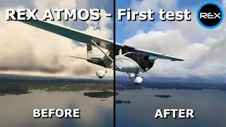 REX ATMOS IS HERE! - MSFS2020 - 7900 X3D + RTX 4080 - ALL ULTRA SETTINGS - INSANE REALISM