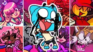 MY AMAZING WORLD but Every Turn a Different Character Sings 🎤 ( FNF MY AMAZING WORLD ) 💜