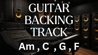 Pop Rock Guitar Backing Track A Minor ,Perfect for Improvisation and Practice!