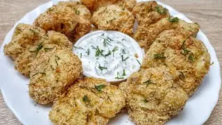 Baked cauliflower is better than meat! Crispy cauliflower from the oven - recipe