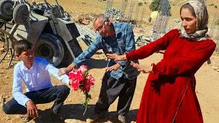  💐Nomadic Love Story | Fatemeh Chose Arash in the Mountains 🌿