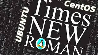 Устанавливаем Times New Roman на Linux