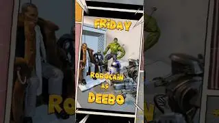 Friday with Robocain as Deebo #shorts #hulksmash