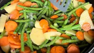 Fried Vegetables in a pan! 