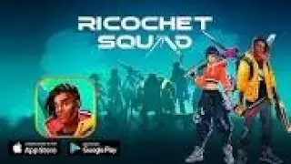 Ricochet Squad - 3v3 Multiplayer Gameplay Walkthrough (iOS, Android)
