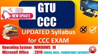 #GTU #CCC #Syllabus