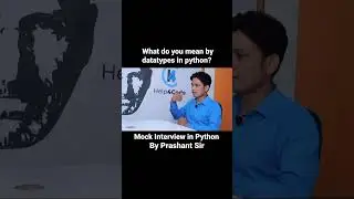 What is datatype in python? By Prashant Jha. 