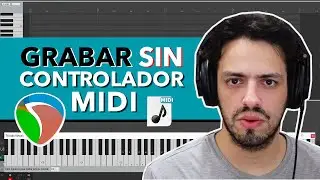 Cómo grabar MIDI en REAPER sin controlador MIDI