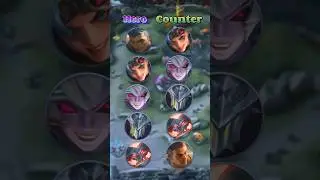 Hero counter ❤️ #ml #mobilelegend #mobilelegendsbangbang #mlbb #country #mobilelegends #shorts