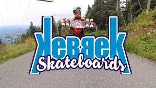 8 Wheeler Skateboard Run Down Burke Mountain