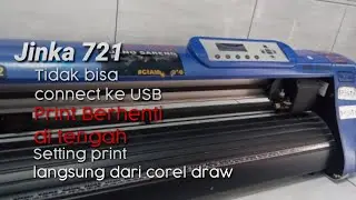 cara cepat mengatasi port USB mesin cutting jinka 721 tidak terbaca di leptop/pc