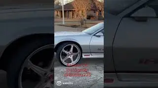 Bubba 92 Drop Top Camaro Z28 On 24 Inch Forgiato Martello