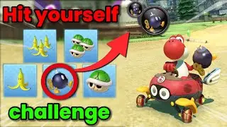 Mario Kart, but I can't stop HITTING MYSELF