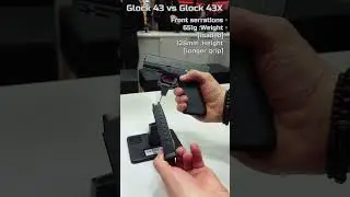 Glock 43 vs Glock 43X