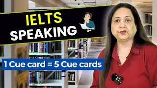 Make 5 Cue cards by doing only 1 Card - Best IELTS Teacher