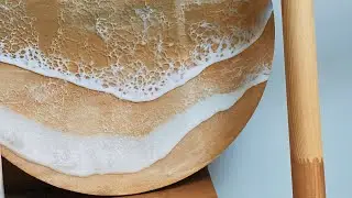 Эпоксидное море с помощью акрила и теней для век