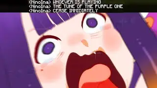 Ina can't handle the song of the purple one