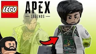 Custom CRYPTO Minifigure! | LEGO Apex Legends
