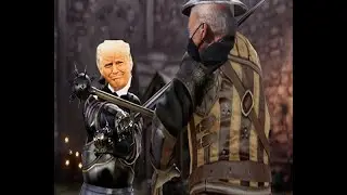 Biden and Trump. Mordhau Showdown