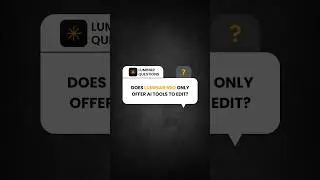 Does Luminar NEO only works with AI tools?