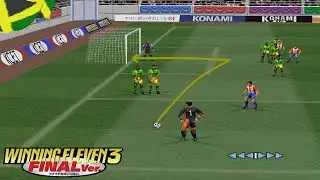 Top 10 Free Kick Goals | Winning Eleven 3 PS1